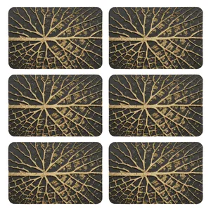 زیربشقابی طرح کلاسیک کد 8820 بسته 6 عددی 