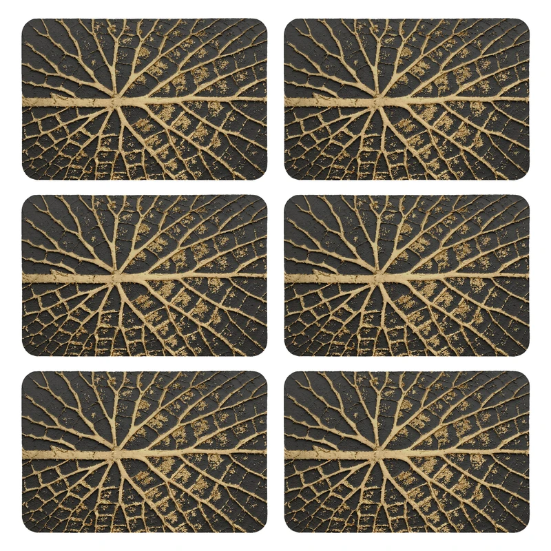 زیربشقابی طرح کلاسیک کد 8820 بسته 6 عددی 