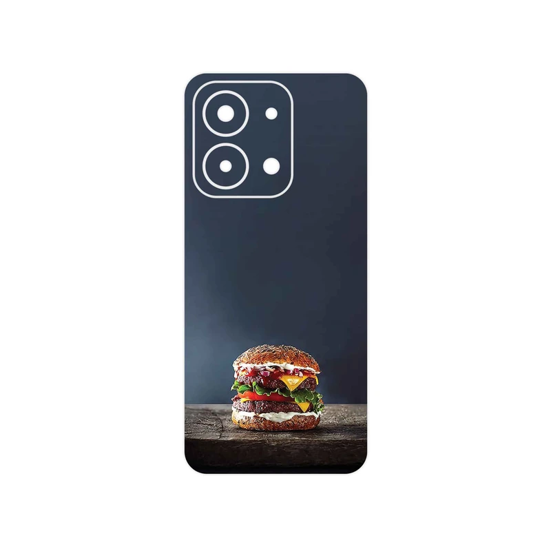برچسب پوششی ماهوت مدل Hamburger مناسب برای گوشی موبایل شیائومی Redmi 15C 4G