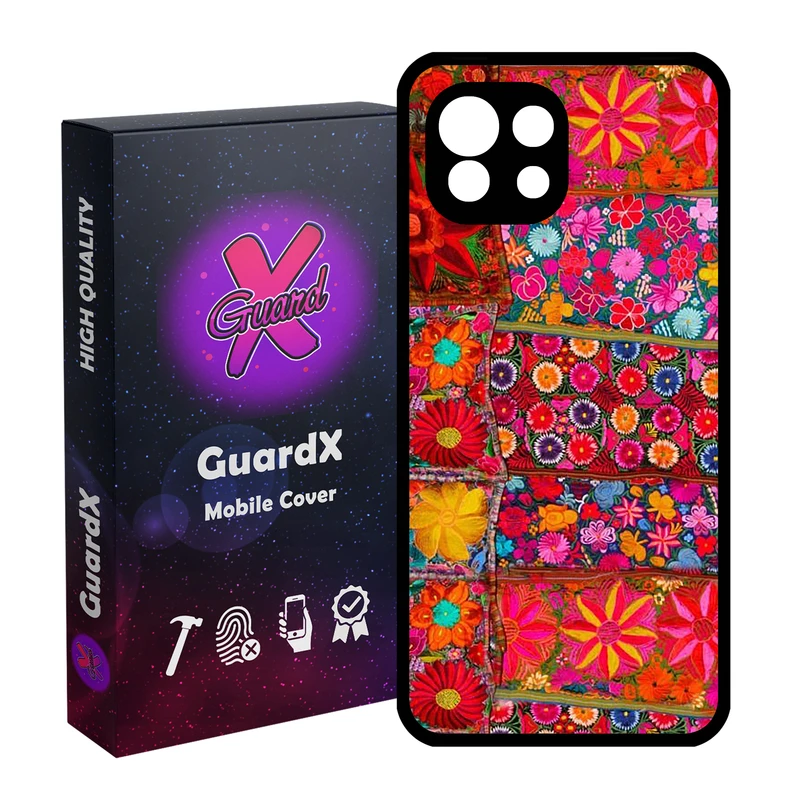 کاور گارد ایکس طرح رنگی مدل Glass10403 مناسب برای گوشی موبایل شیائومی Mi 11 Lite
