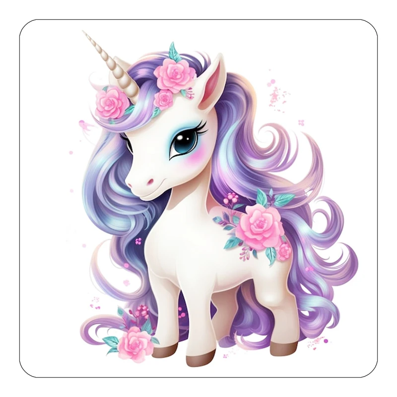 مگنت کاکتی طرح اسب تک شاخ و یونیکورن مدل mp33015