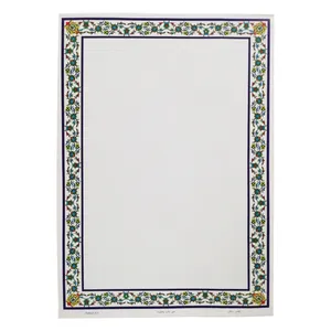  کاغذ تذهیب A4 مدل ابر و باد کد B31 بسته 10 عددی