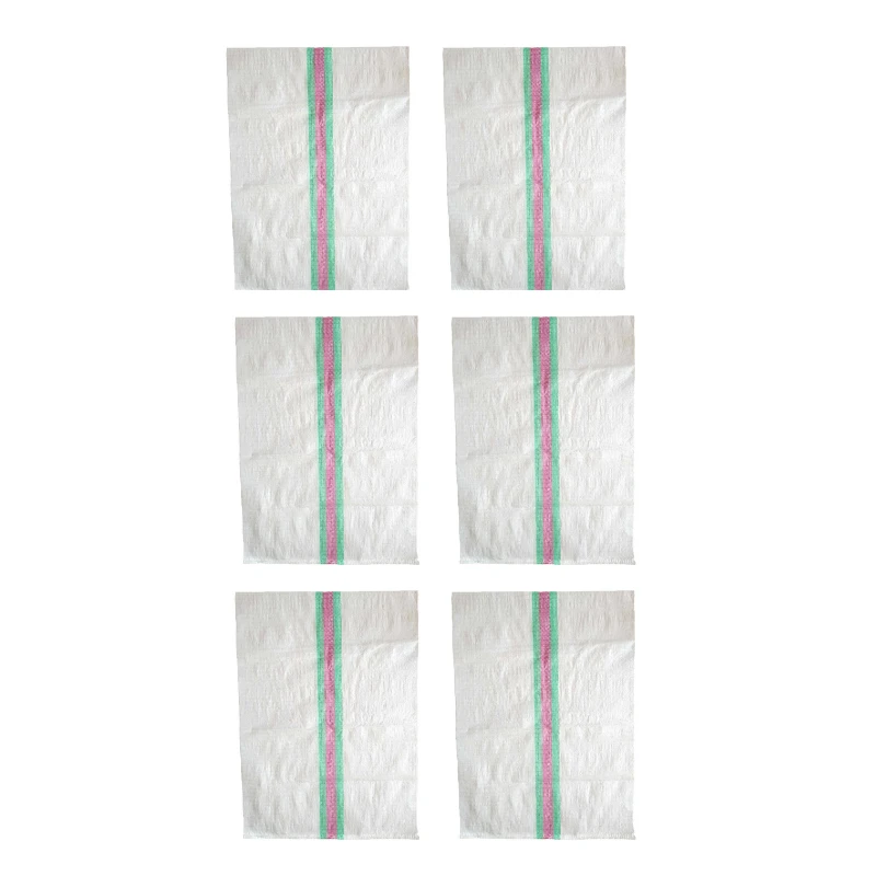 پلاستیک بسته بندی مدل گونی 70.98 خط دار بسته 6 عددی 