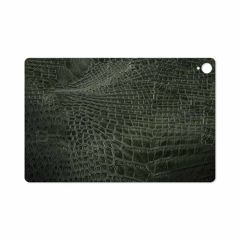 برچسب پوششی ماهوت مدل Green-Crocodile-Leather مناسب برای تبلت هوآوی Mediapad M6 10.8 2019