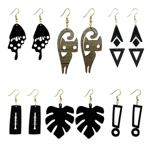 گوشواره زنانه هانستو مدل E6-240 مجموعه 6 عددي