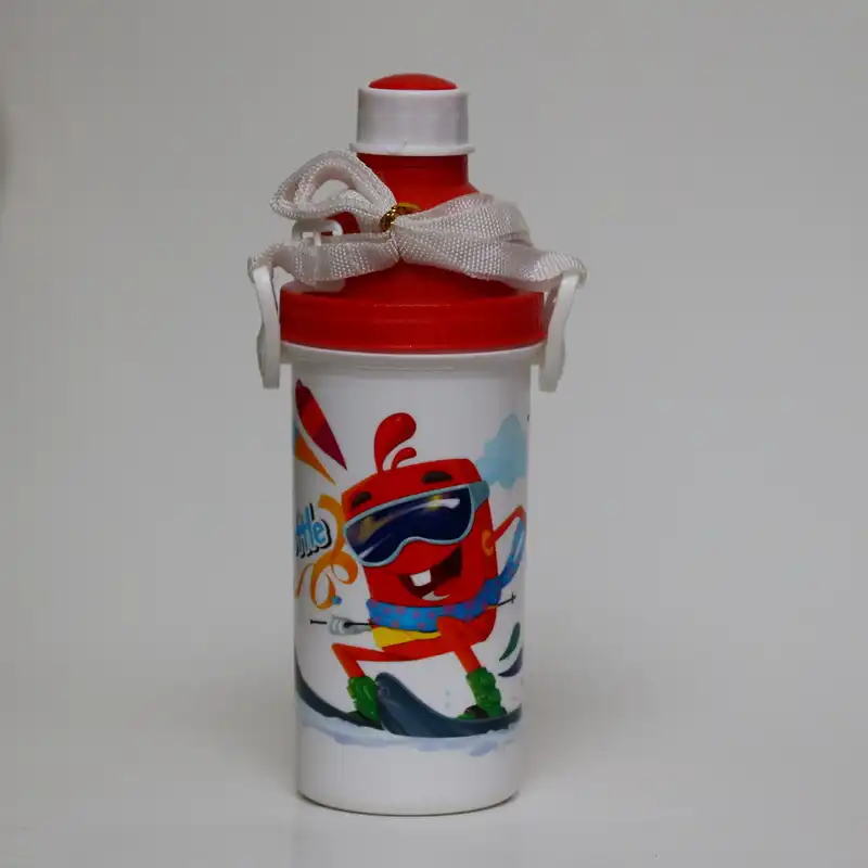 قمقمه کودک کد 001 طرح آدمک خمیری گنجایش 1 لیتر