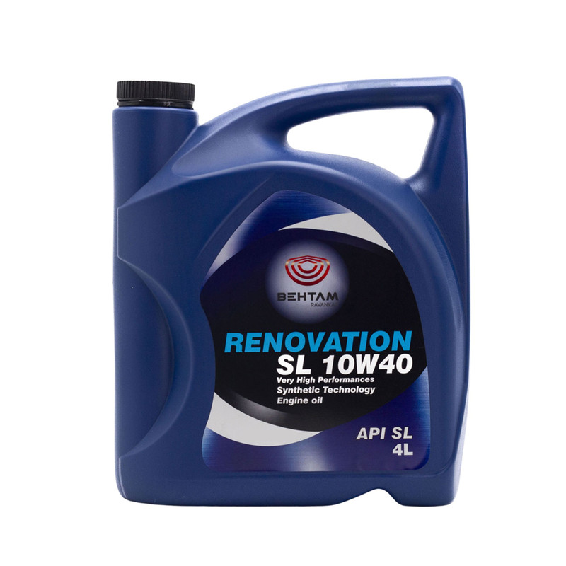 روغن موتور خودرو بهتام روانکاو مدلsl-10W40 Renovation حجم 4 لیتر