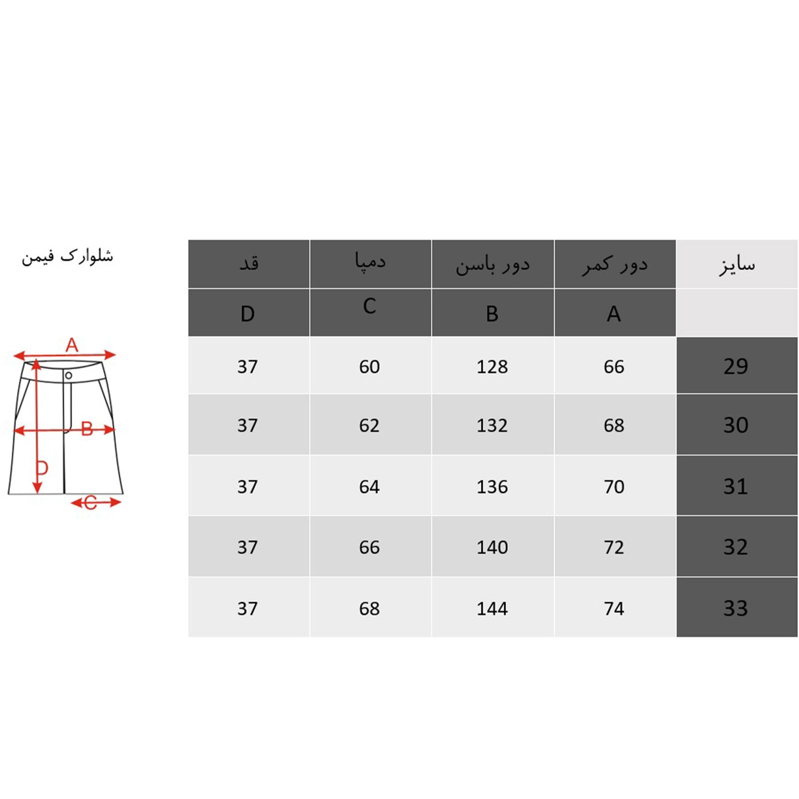 شلوارک زنانه ان سی نو مدل فیمن -  - 2