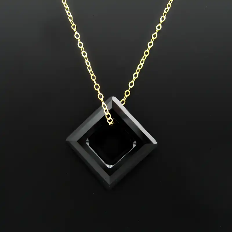 گردنبند طلا 18 عیار زنانه کاپانی مدل KN059