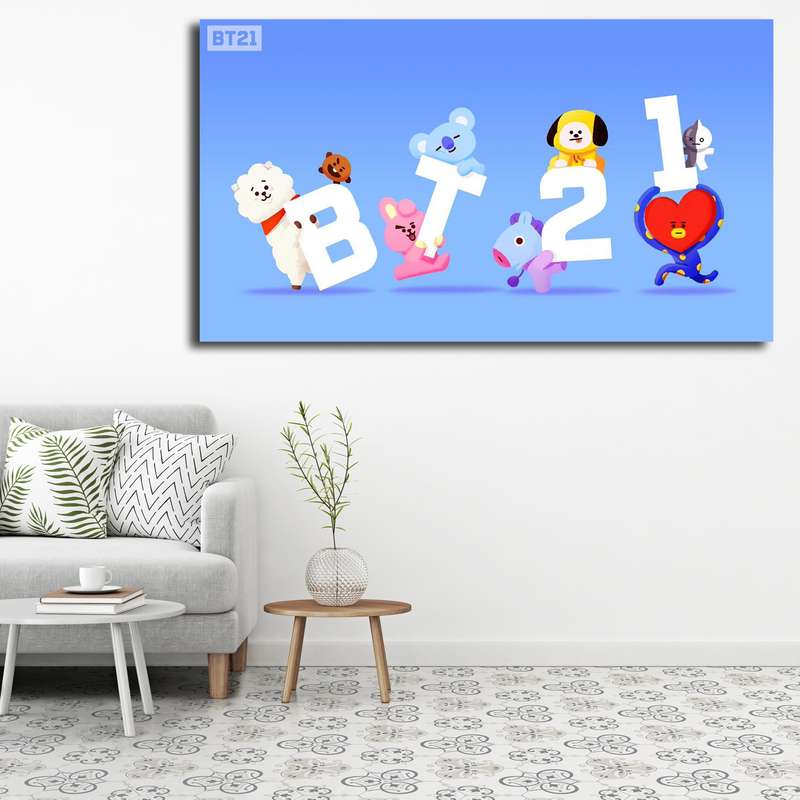 تابلو شاسی کودک مدل BT21 کد 12