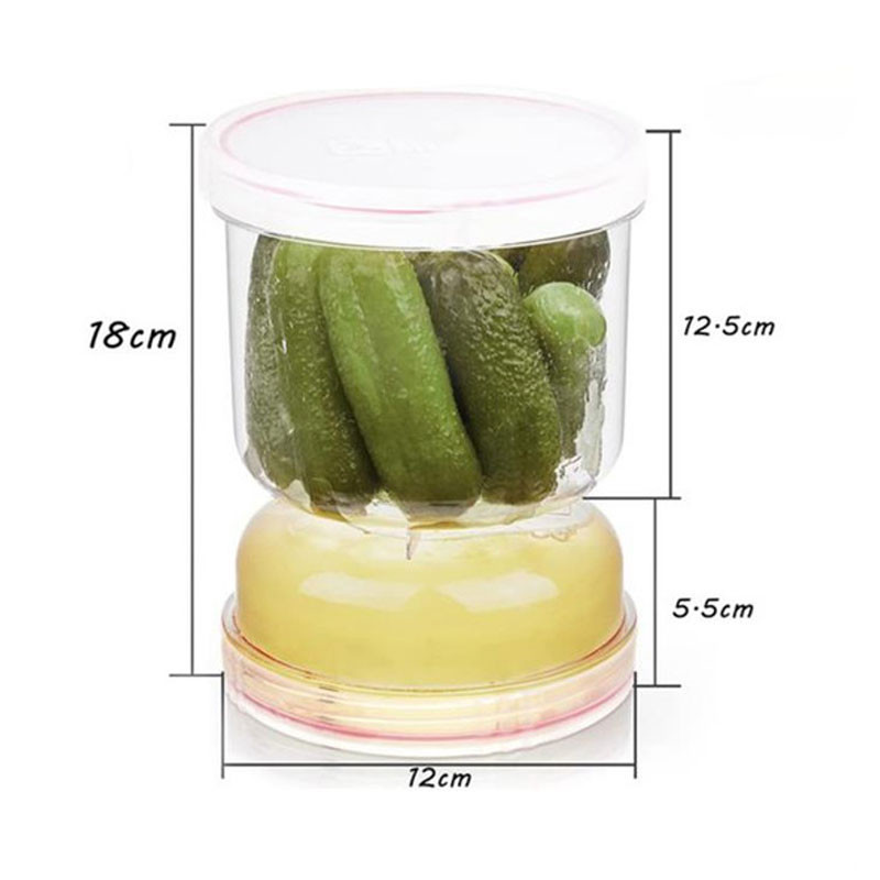 بانکه مدل ظرف خیارشور آکام طرح ساعت شنی