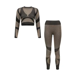 ست نیم تنه و لگینگ ورزشی زنانه ام تی سی مدل 102-1