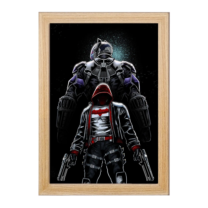 تابلو خندالو مدل بتمن شوالیه آرخام Batman Arkham knight کد 30305