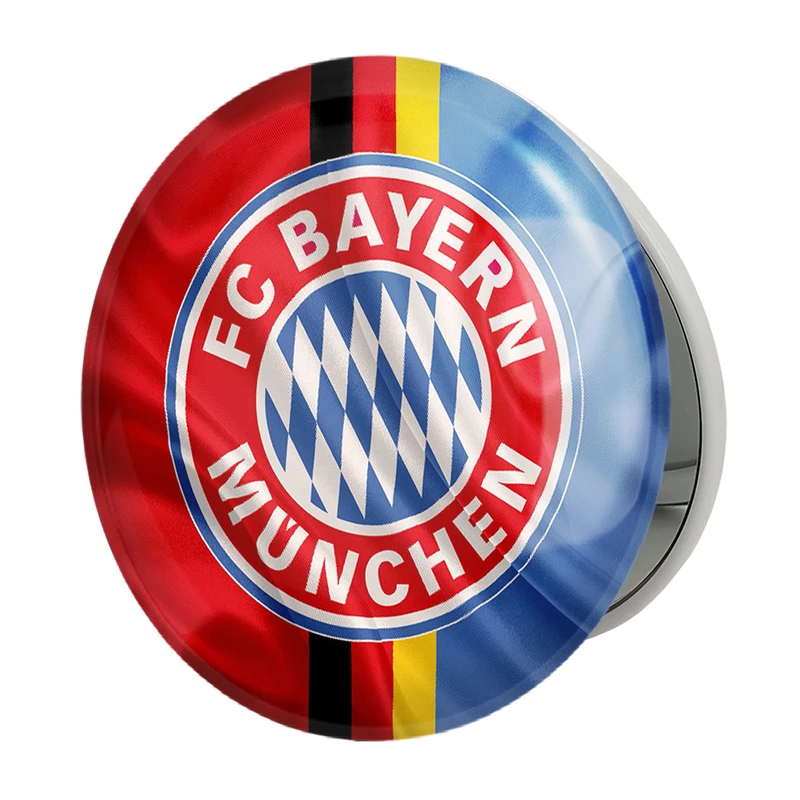 آینه جیبی خندالو طرح باشگاه بایرن مونیخ مدل تاشو کد 26666 