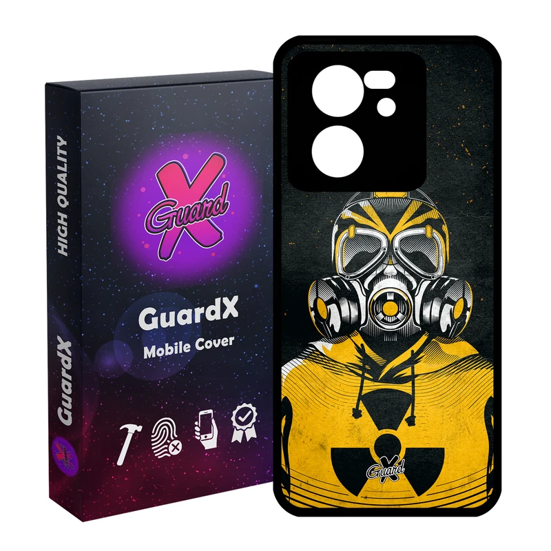 کاور گارد ایکس طرح Mask مدل Glass10164 مناسب برای گوشی موبایل شیائومی 13T/13T Pro/Redmi K60 Ultra