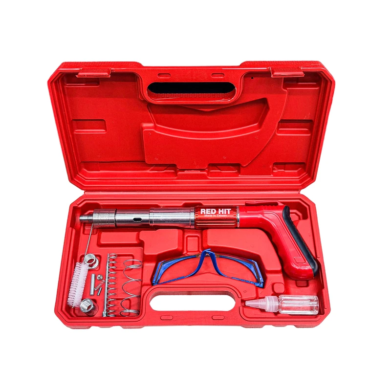 میخ کوب رد هیت مدل MK-27 سایز 45 میلی‌متر مجموعه 14 عددی