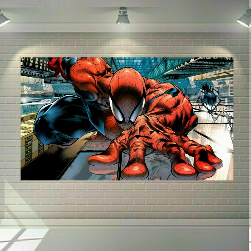 پوستر دیواری طرح اسپایدرمن - spiderman مدل SDP115