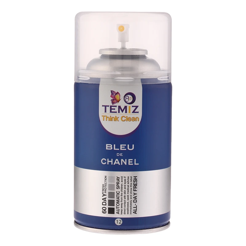 خوشبوکننده هوا تمیز مدل BLUE CHANEL رایحه بلو شنل حجم 260 میلی لیتر