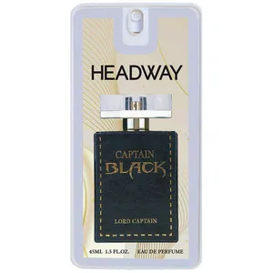 عطر جیبی مردانه هدوی مدل کاپیتان بلک حجم 45 میلی لیتر