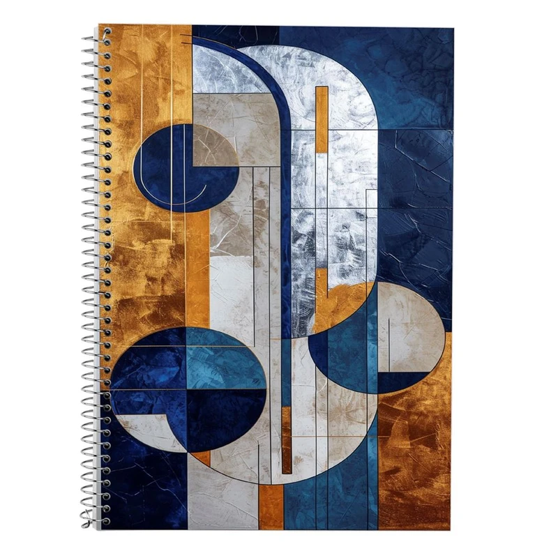 دفتر لغت 50 برگ مدوپد طرح انتزاعی کد DF17519