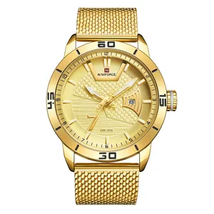 ساعت مچی عقربه‌ای مردانه نیوی فورس مدل 9155AGD