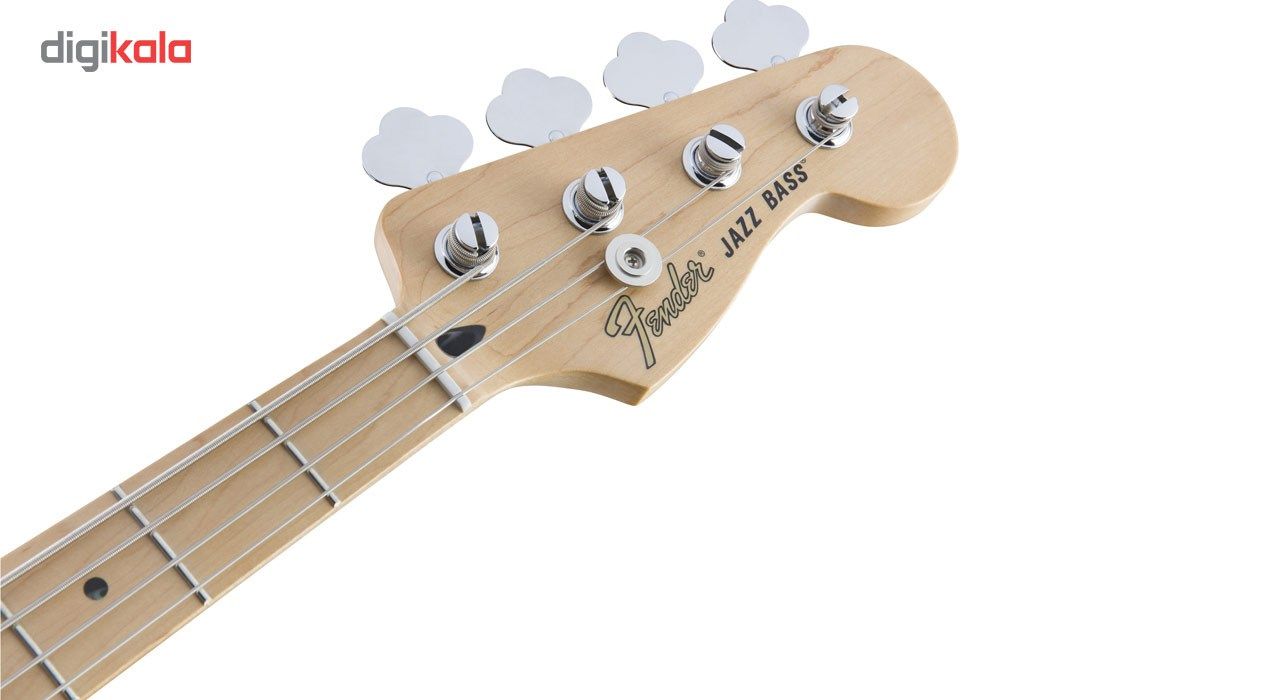 گیتار باس فندر مدل Deluxe Active Jazz Bass Maple Fingerboard 3 Tone Sunburst