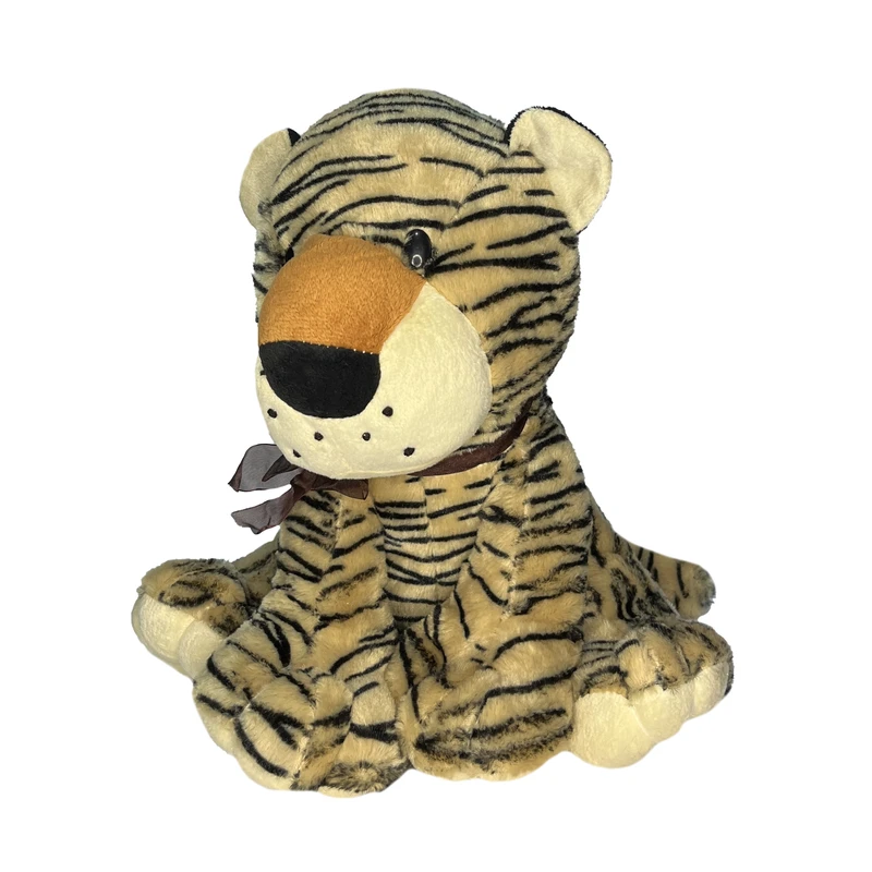 عروسک طرح ببر مدل Sitting Tiger کد SZ13/1076 ارتفاع 30 سانتیمتر