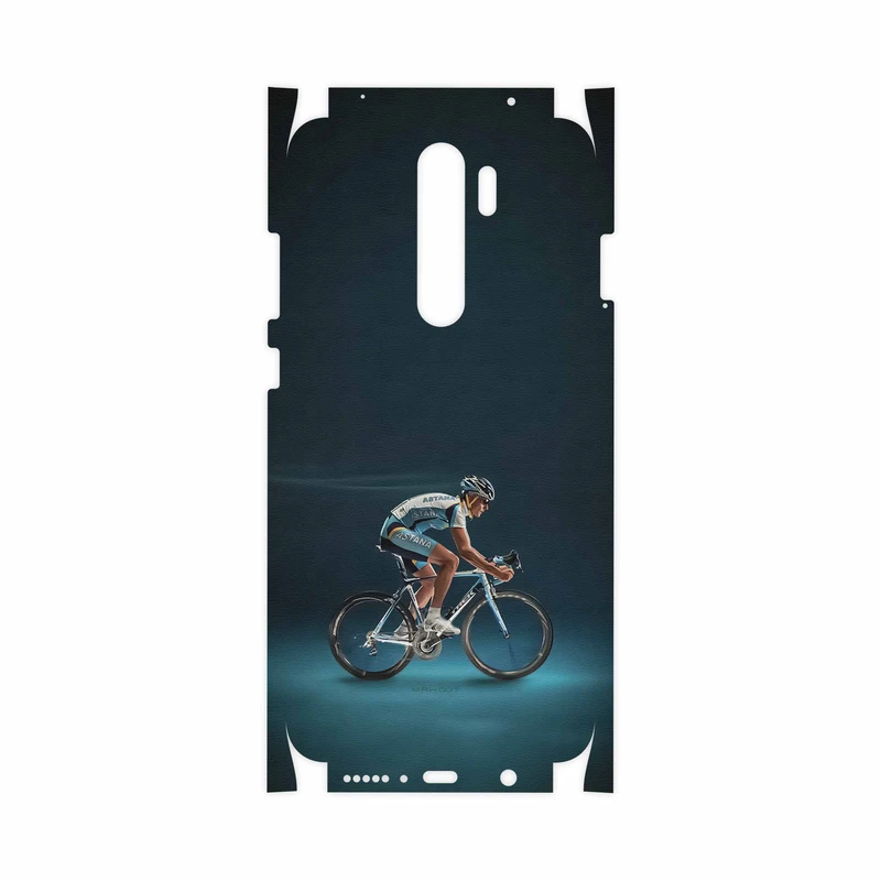 برچسب پوششی ماهوت مدل Road cycling-FullSkin مناسب برای گوشی موبایل شیائومی Redmi Note 8 Pro