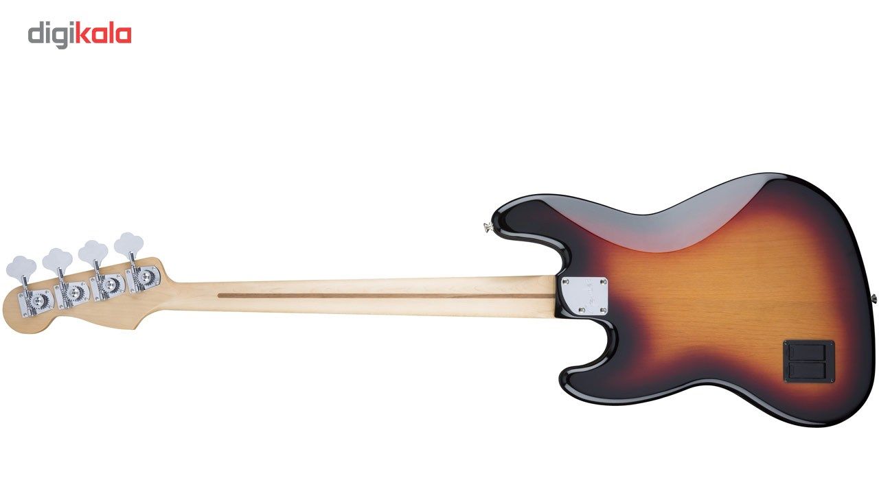 گیتار باس فندر مدل Deluxe Active Jazz Bass Maple Fingerboard 3 Tone Sunburst