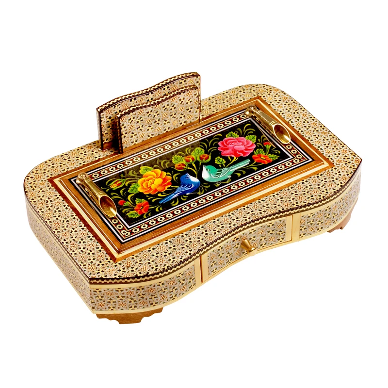قلمدان خاتم کاری خادم ملّت کد 309 قلمدان خاتم کاری خادم ملّت کد 309