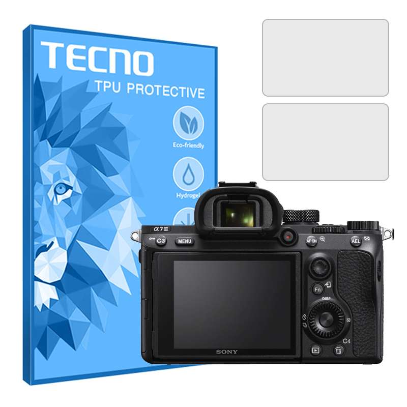 محافظ صفحه نمایش شفاف دوربین تکنو مدل HyGEL مناسب برای دوربین دیجیتال سونی مدل A7III بسته دو عددی محافظ صفحه نمایش شفاف دوربین تکنو مدل HyGEL مناسب برای دوربین دیجیتال سونی مدل A7III بسته دو عددی