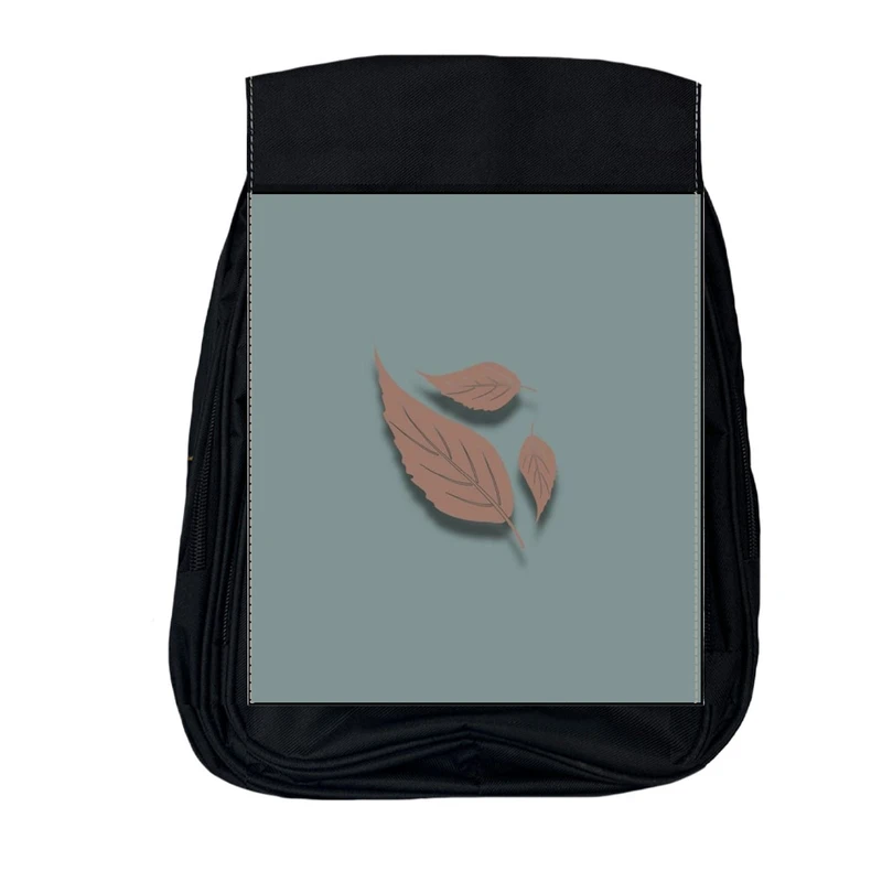 کوله پشتی مدرسه مدل برگ پاییزی