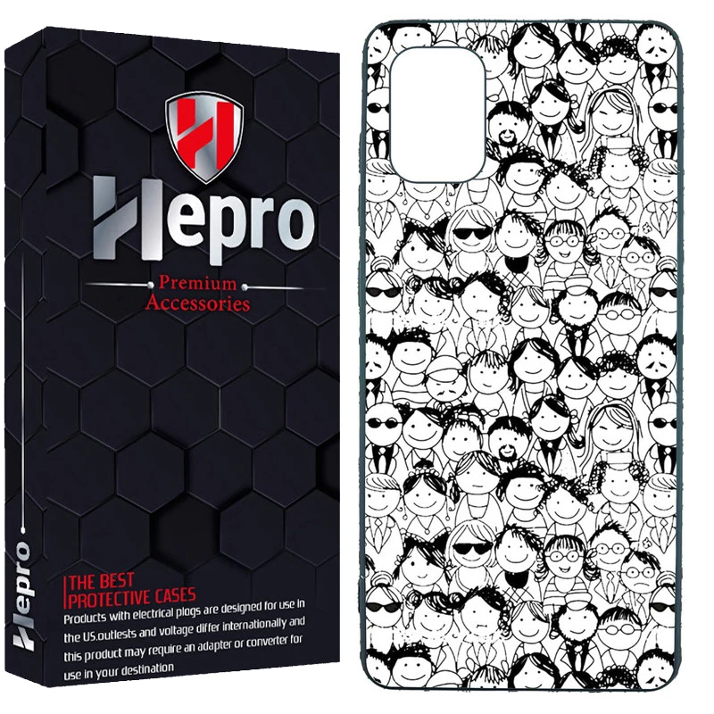 کاور هپرو طرح فانتزی مدل TPU مناسب برای گوشی موبایل سامسونگ Galaxy A71