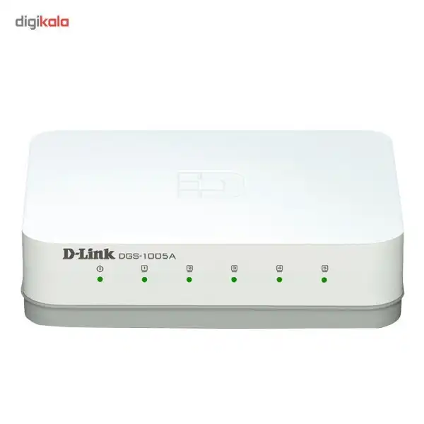 سوییچ دسکتاپ 5 پورت گیگابیتی دی-لینک مدل DGS-1005A