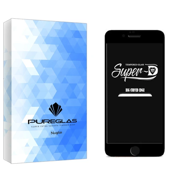 محافظ صفحه نمایش پیور گلس مدل NuGlas2 SuperD مناسب برای گوشی موبایل اپل iPhone 6 / 6s
