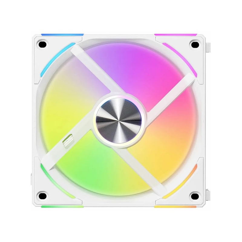 فن کیس لیان لی مدل UNI FAN AL 120 V2 Wh بسته 3 عددی