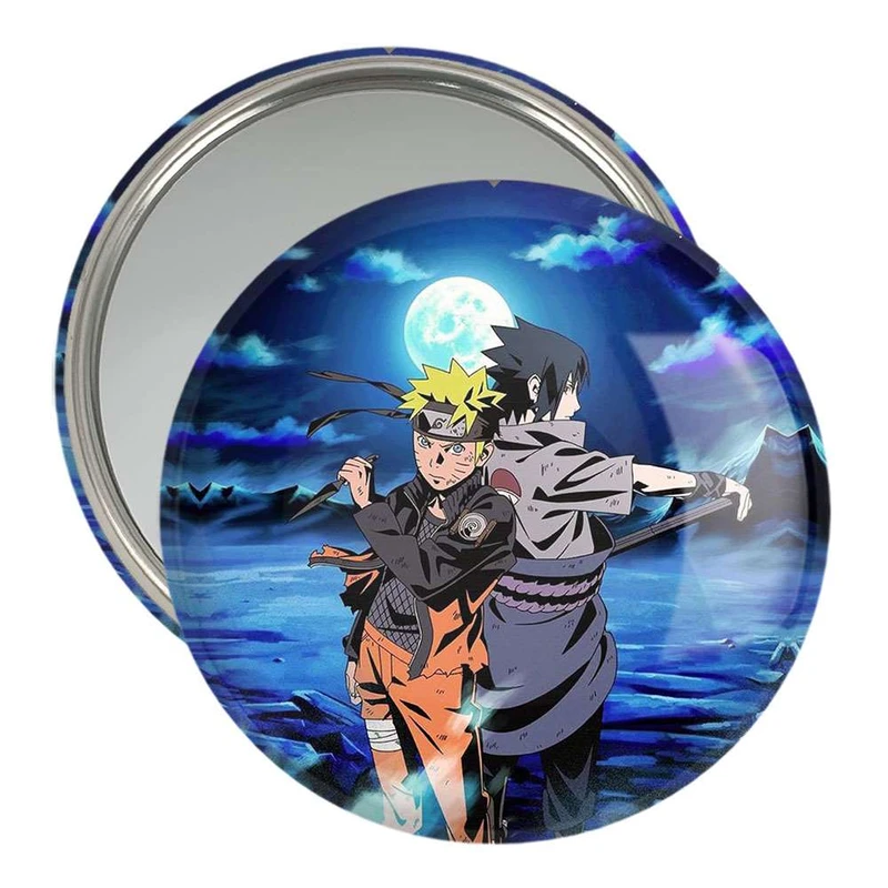آینه جیبی خندالو طرح اوزوماکی و ساسکه انیمه ناروتو کد 4917