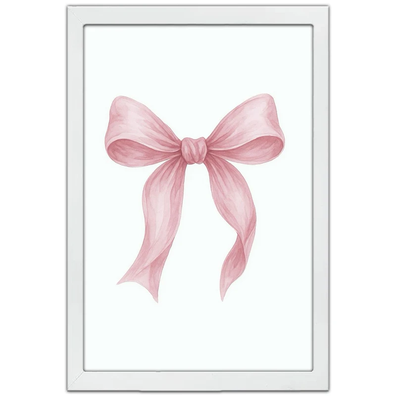 تابلو بکلیت طرح پاپیون مدل W-po1613 فریم سفید