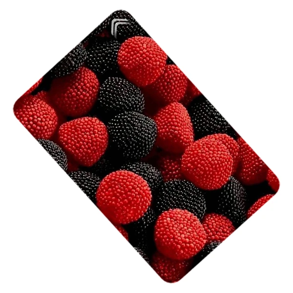 استیکر کارت طرح تمشک مدل CAC747-K-G1-181