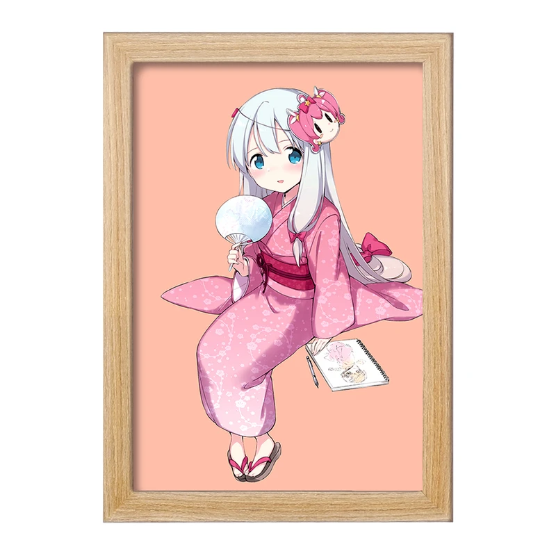 تابلو خندالو مدل ساگیری انیمه ارومانگا سنسی Eromanga Sensei  کد 22659