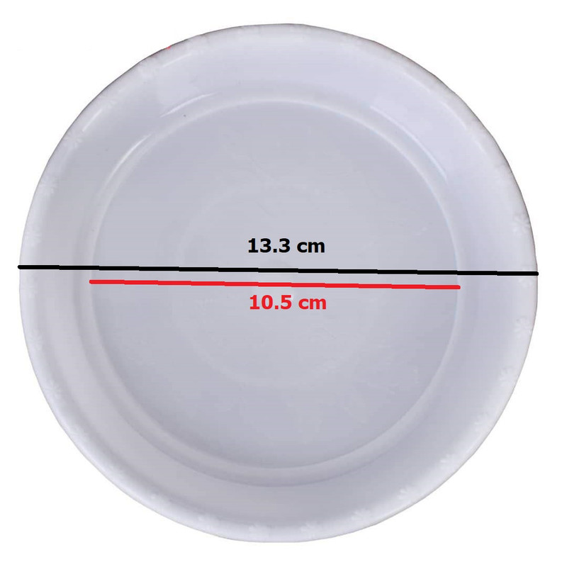 زیرگلدانی مدل p4 - 13.3 cm (10.5) بسته 3 عددی