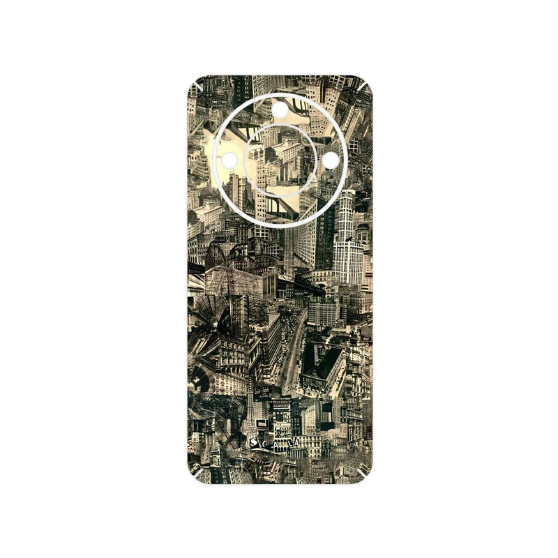 برچسب پوششی ماهوت مدل Collage of Skyscraper مناسب برای گوشی موبایل آنر X9c Smart
