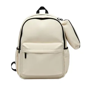 کوله پشتی مدرسه مدل بیسیک به همراه جامدادی