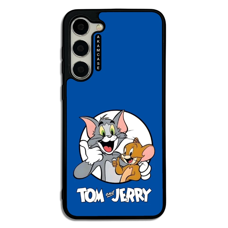 کاور آکام مدل AMC-WSGS23P-TOM & JERRY4 مناسب برای گوشی موبایل سامسونگ Galaxy S23 Plus