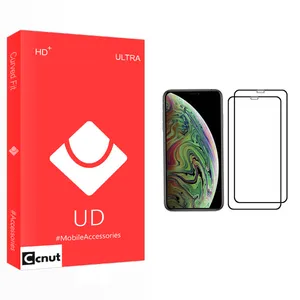 Coconut UD Glass Screen Protector For Apple iPhone XS Pack Of 2