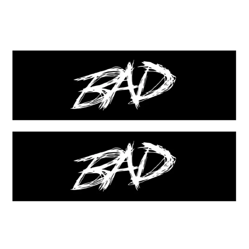 برچسب پارکابی خودرو طرح BAD کد SP006 بسته 2 عددی