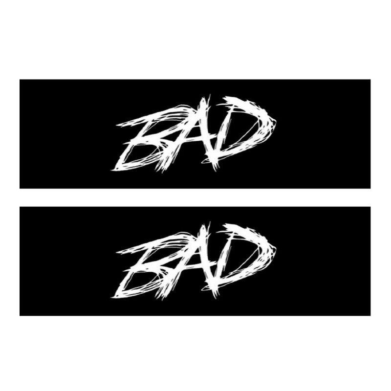 برچسب پارکابی خودرو طرح BAD کد SP006 بسته 2 عددی