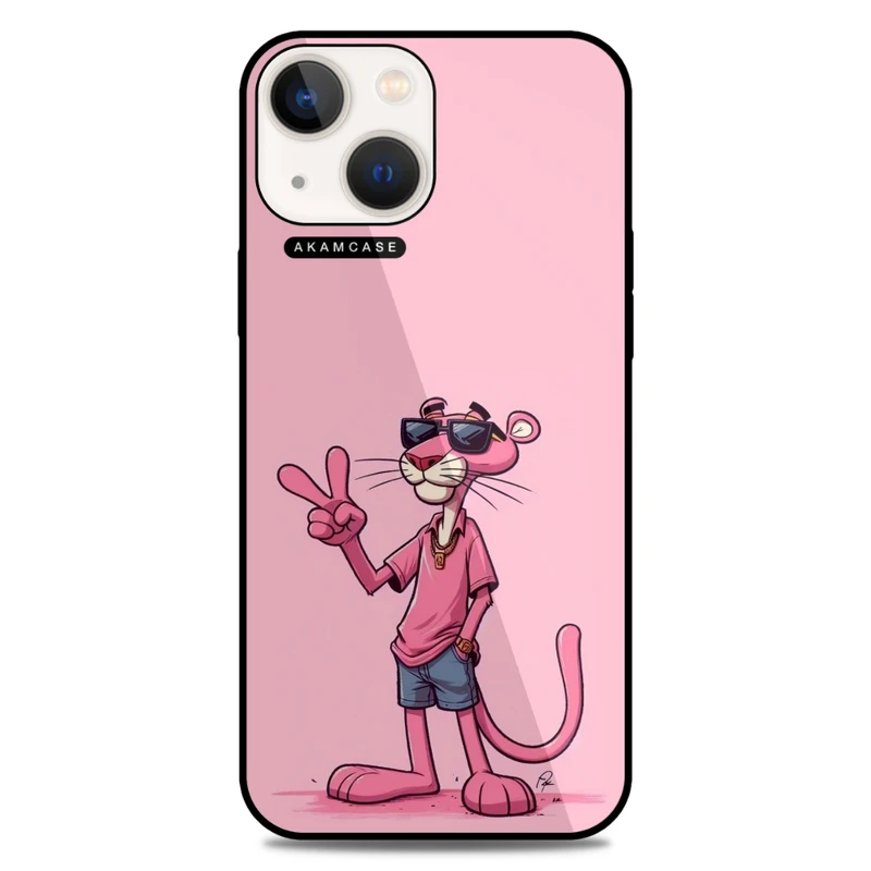 کاور آکام مدل AMC-WA13-PINK PANTHER10 مناسب برای گوشی موبایل اپل iPhone 13