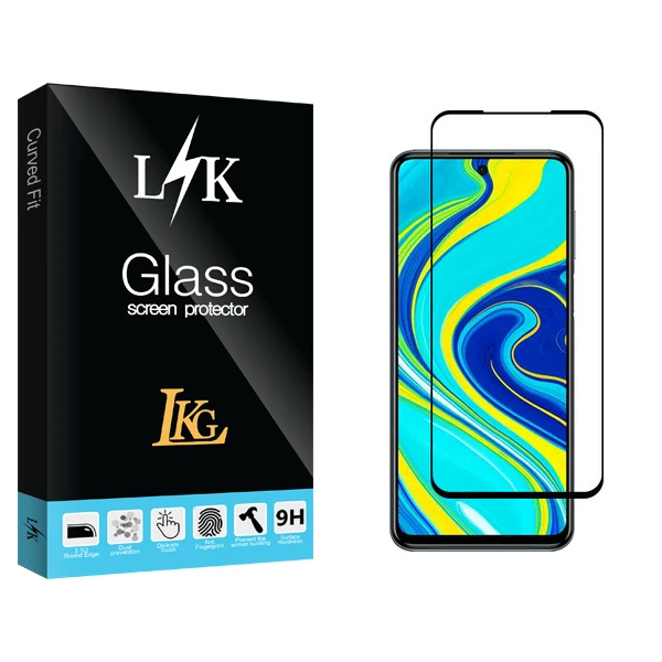 محافظ صفحه نمایش سرامیکی ال کا جی مدل LK Glass مناسب برای گوشی موبایل شیائومی Redmi Note 9S