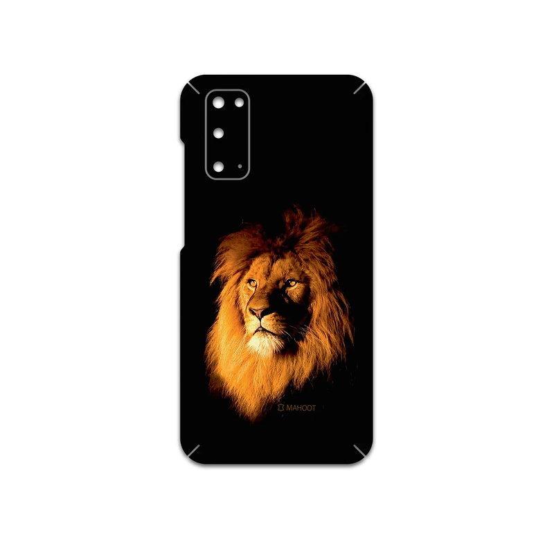 برچسب پوششی ماهوت مدل Lion مناسب برای گوشی موبایل سامسونگ Galaxy S20